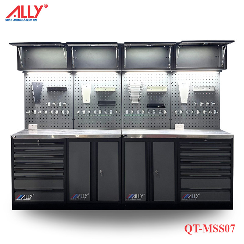 HỆ TỦ ĐỰNG DỤNG CỤ ALLY QT-MSS07 2 Hệ tủ bảo quản đồ nghề QT-MSS07
