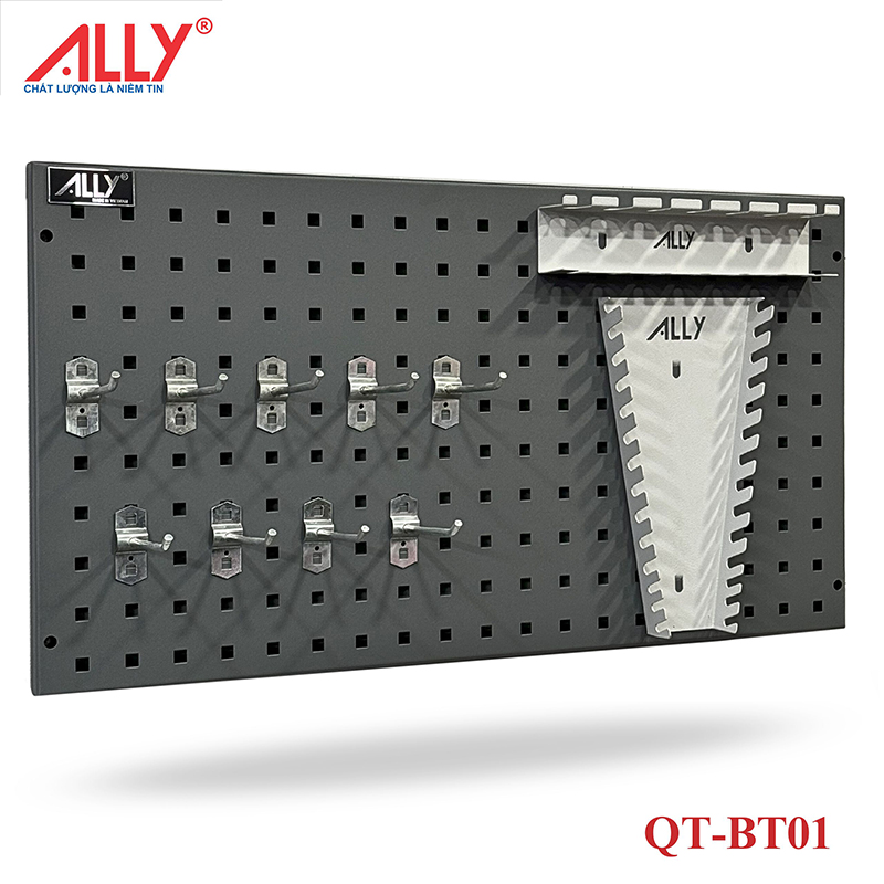 Bảng treo đồ nghề - QT-BT01 3 Bảng treo tường đồ nghề Ally QT-BT01