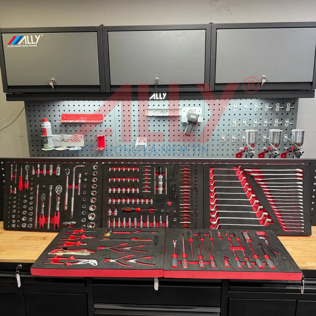 Bộ 5 Khay Dụng Cụ Sửa Xe Chuyên Dụng – Đầy Đủ Cho Gara & Xưởng