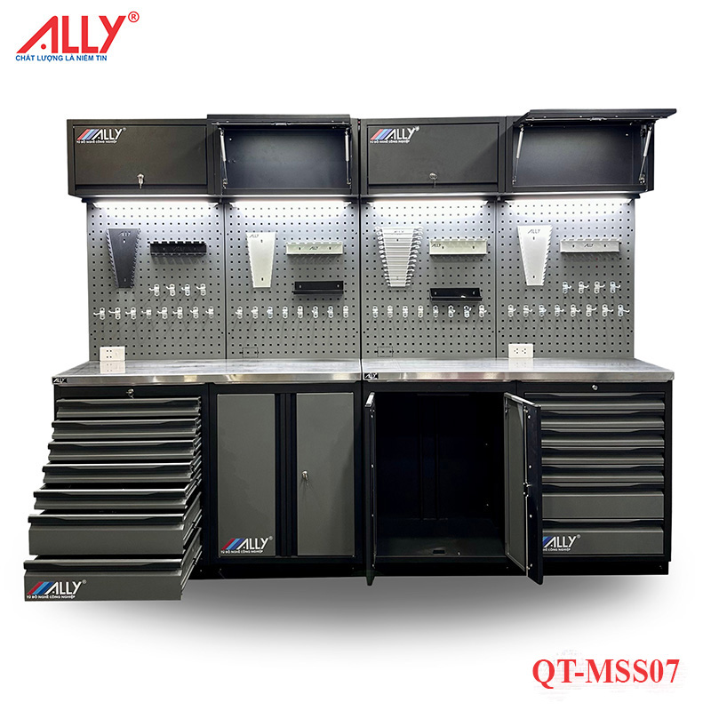 HỆ TỦ ĐỰNG DỤNG CỤ ALLY QT-MSS07 5 Hệ tủ và bàn thao tác detailing Ally QT-MSS07