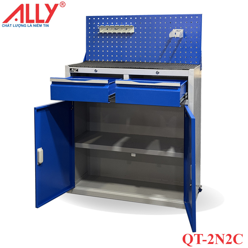 Tủ đựng đồ nghề 2 ngăn 2 cánh ALLY QT-2N2C 3 tủ bảo quản đồ nghề ALLY QT-2N2C