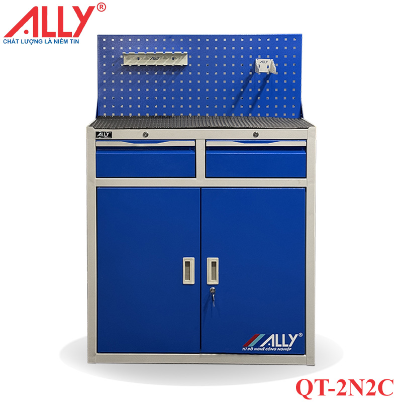 Tủ đựng đồ nghề 2 ngăn 2 cánh ALLY QT-2N2C 2 Tủ chứa đồ nghề ALLY QT-2N2C
