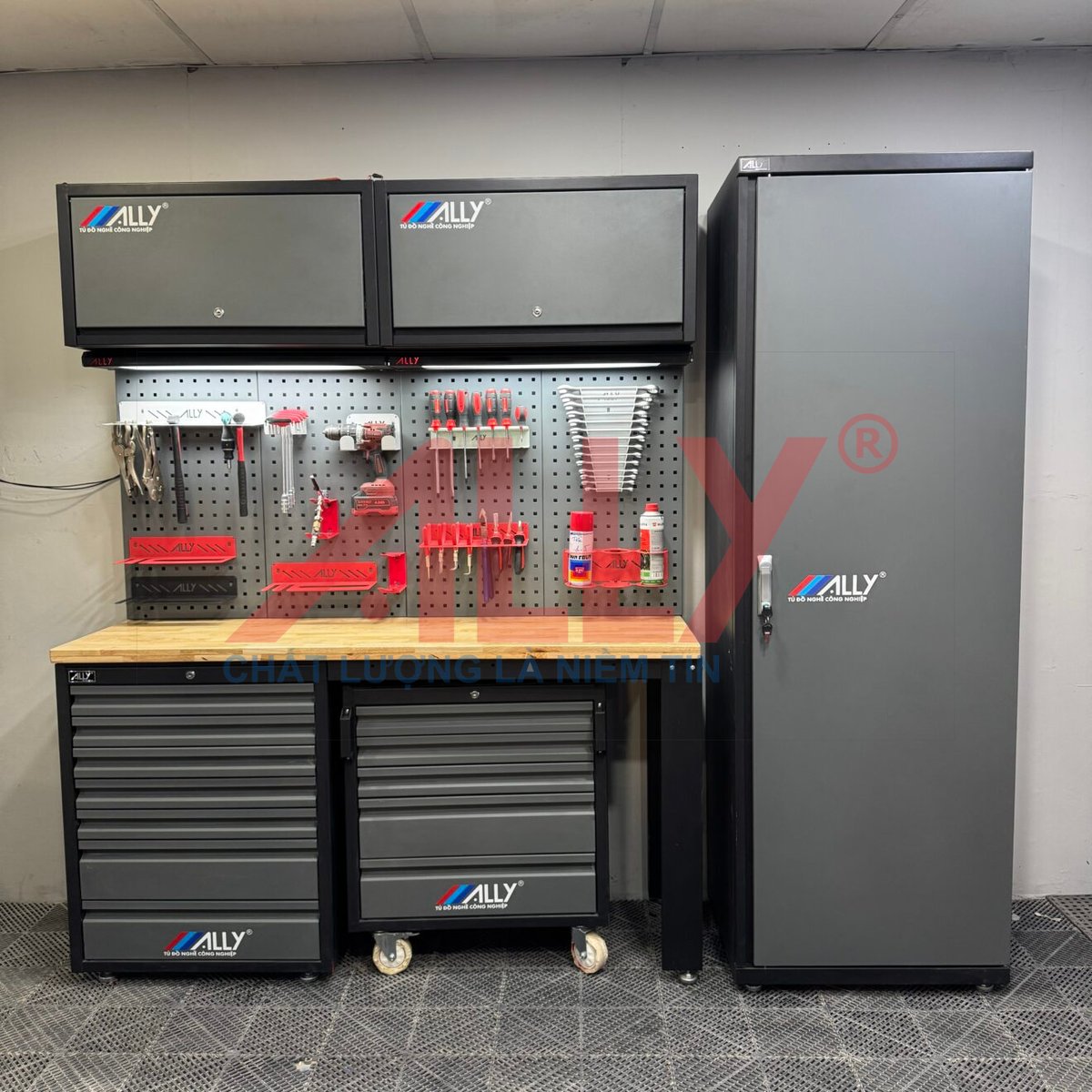 Ally Tools Ra Mắt Dòng Tủ Đồ Nghề Mới QT-MSS02