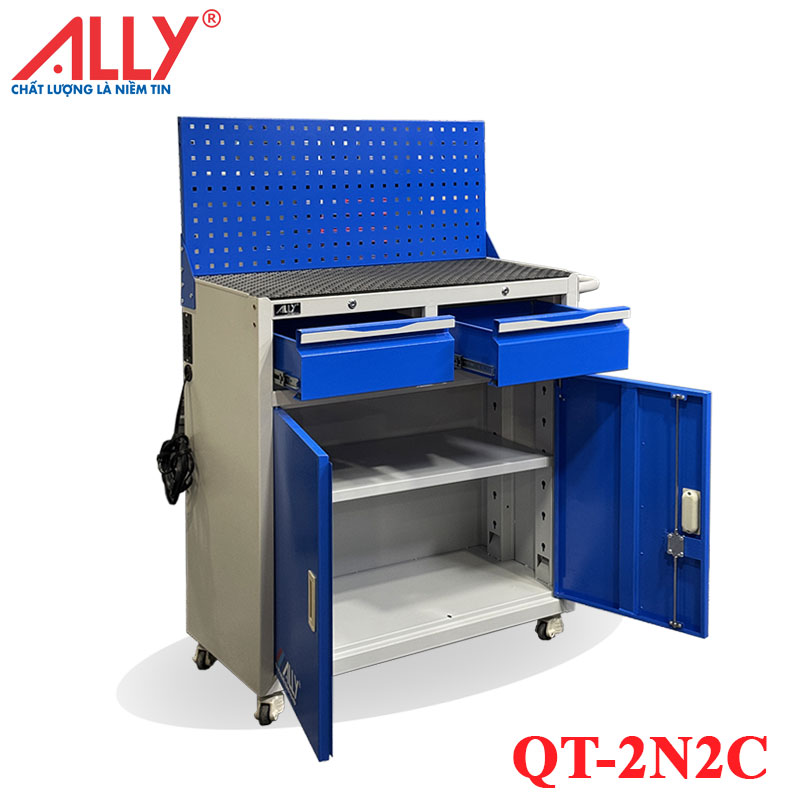 Tủ đựng đồ nghề 2 ngăn 2 cánh ALLY QT-2N2C 6 Tủ đựng đồ nghề dễ lắp đặt;