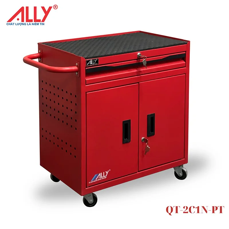 Tủ đựng dụng cụ 2 cánh 1 ngăn Ally QT-2C1N-PT 1 Tủ đựng dụng cụ 2 cánh 1 ngăn Ally QT-2C1N-PT