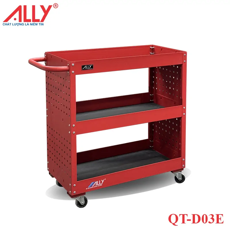 Xe đẩy dụng cụ 3 ngăn ALLY QT-D03E 1 Xe đẩy dụng cụ 3 ngăn ALLY QT-D03E
